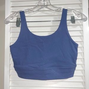 Nike Yoga Blue Sports Bra | sz S